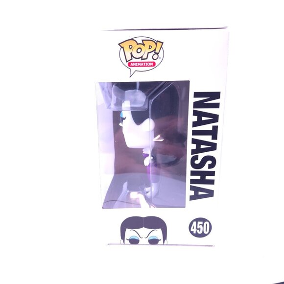Funko Pop Natasha 450 Rocky & Bullwinkle Vinyl Figure Animation New w/ Protector - Picture 9 of 11